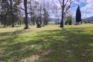 Work Crew mowing Kyogle  Garuga 